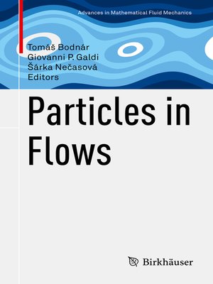 cover image of Particles in Flows